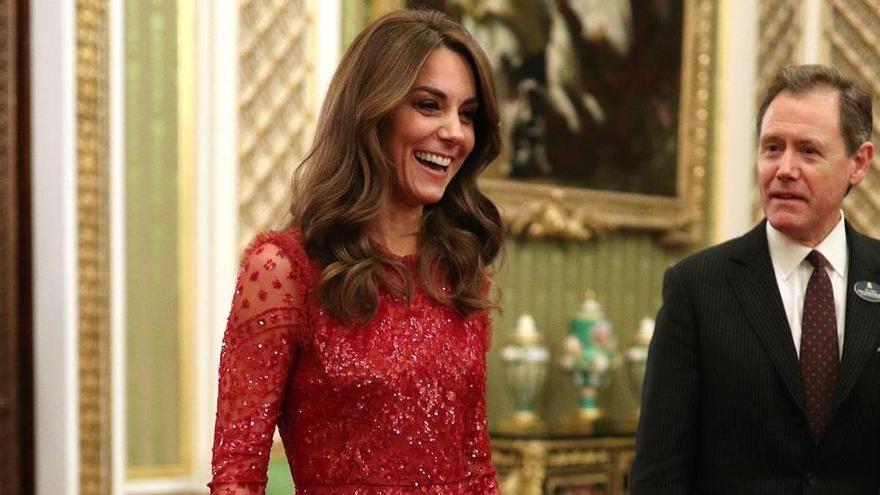 El vestido rojo de Kate Middleton que querrás tener