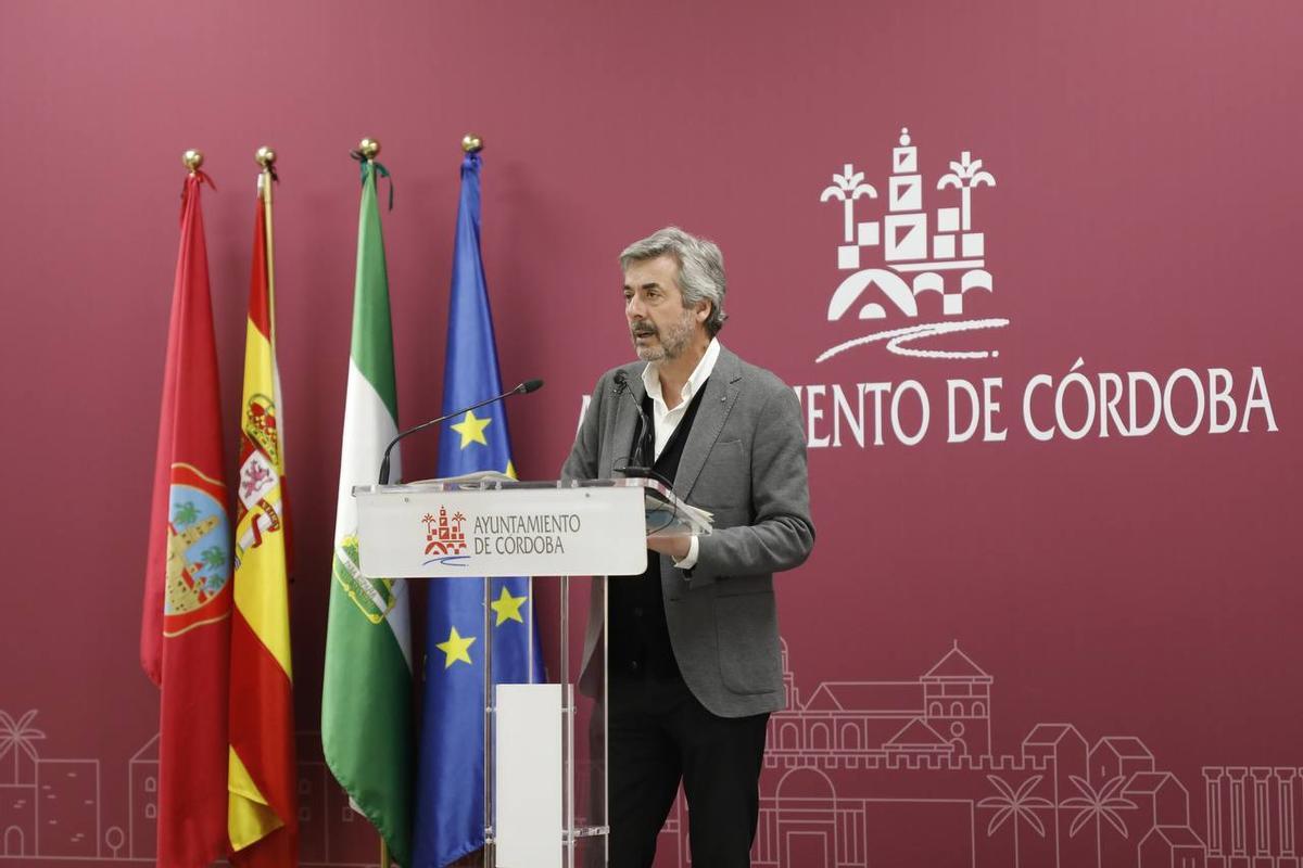 El portavoz del gobierno municipal, Miguel Ángel Torrico.