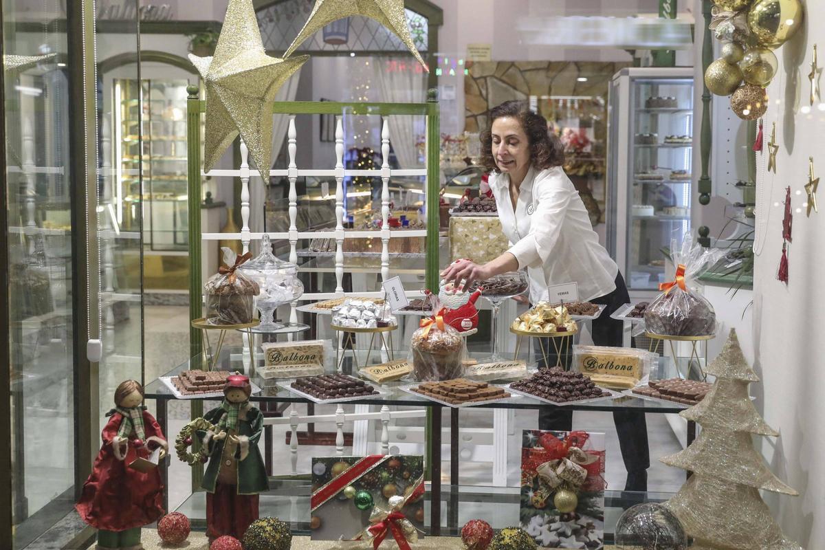 Escaparate navideño de Balbona