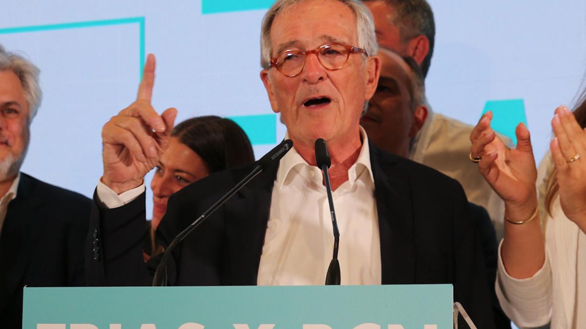 Noche electoral de ‘Trias per Barcelona’ o JxC con Xavier Trias