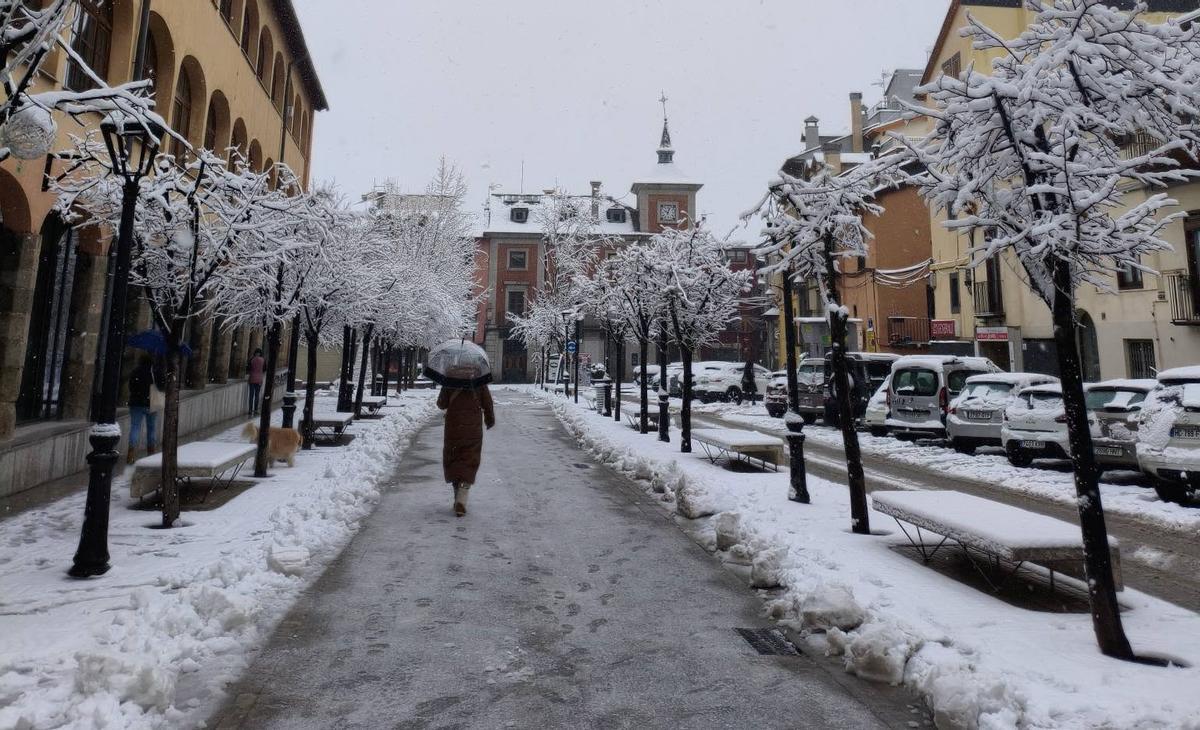 El Passeig ja net de neu per poder caminar hi