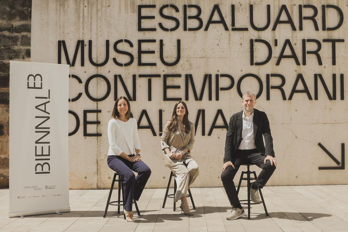 Antònia Roca, Mercedes Martín y David Barro.