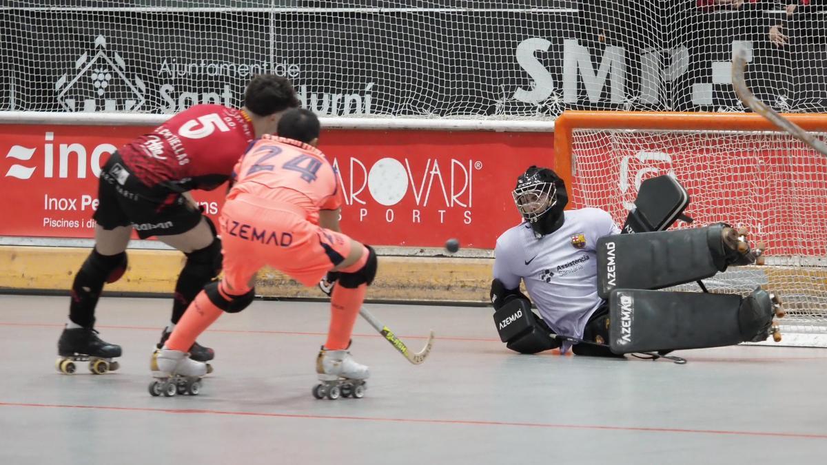 El Barça perdió en Sant Sadurní