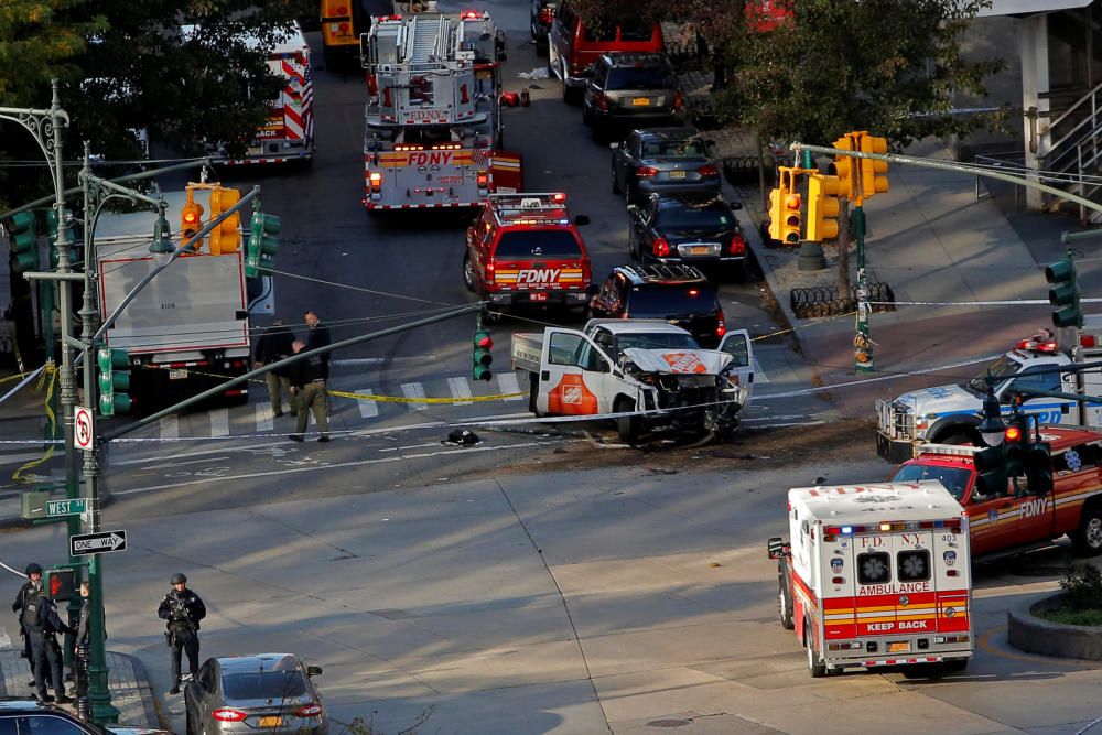 Atropello múltiple en Nueva York