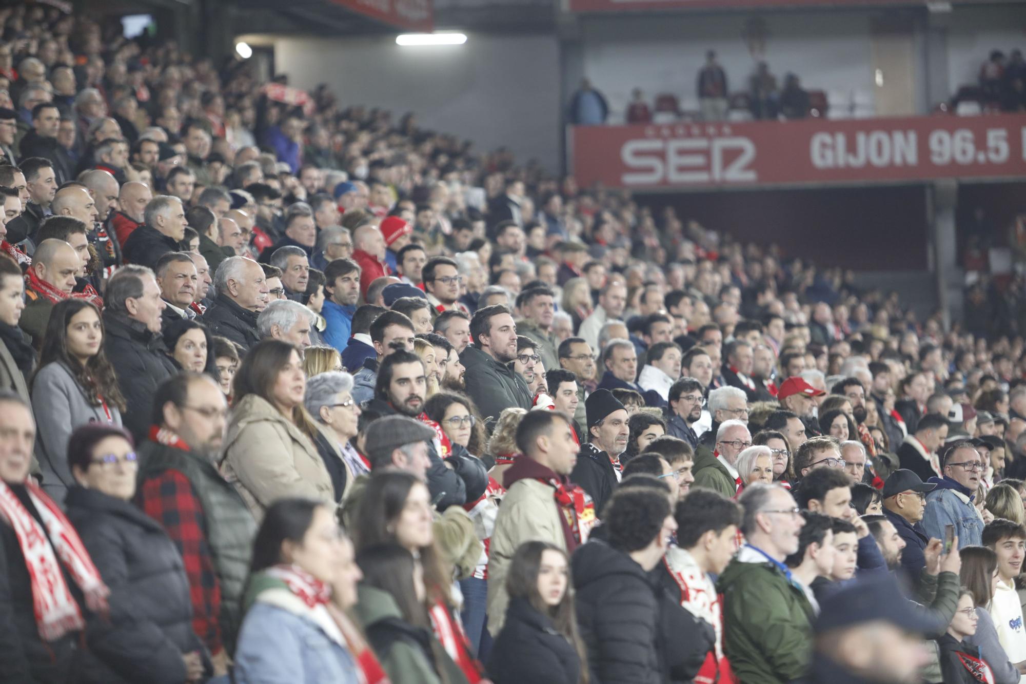 EN IMÁGENES: El encuentro entre el Sporting y el Levante