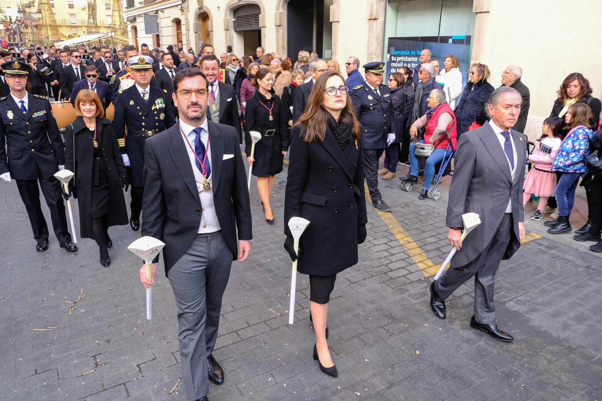 Así ha sido la procesión de la Festividad de la Venida de la Virgen en Elche