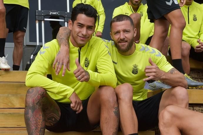 19-07-2019 LAS PALMAS DE GRAN CANARIA. Entrenamiento UD Las Palmas, en Barranco Seco  | 19/07/2019 | Fotógrafo: Andrés Cruz