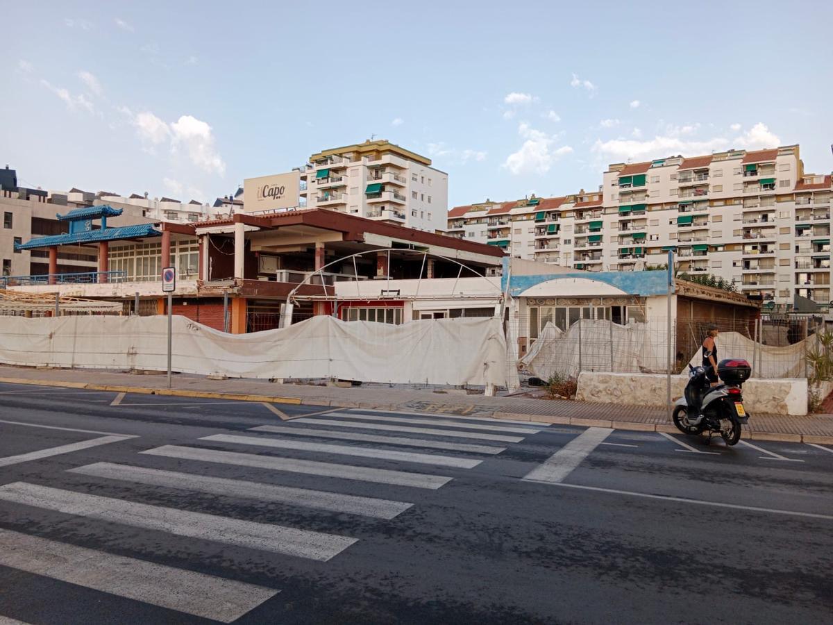 Imagen de archivo de los locales que serán derribados en breve.