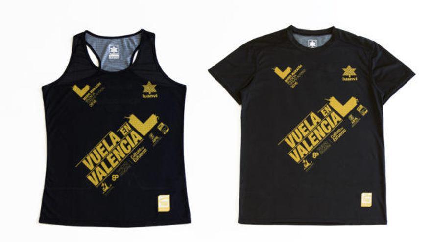 Las nuevas camisetas del Medio Maratón Valencia