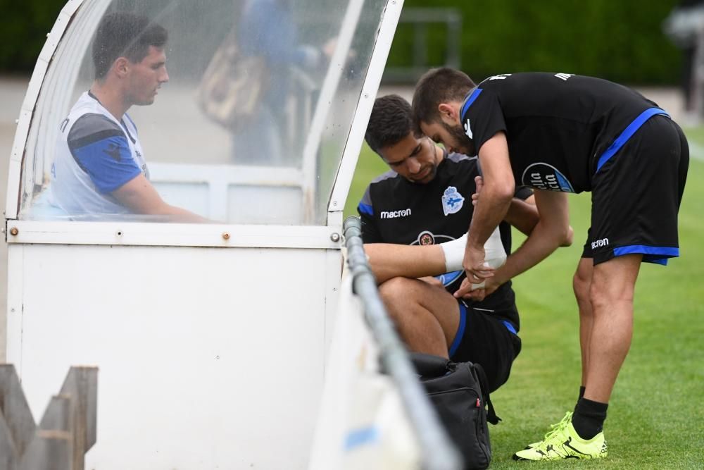 Sesión de entrenamiento en Vilalba