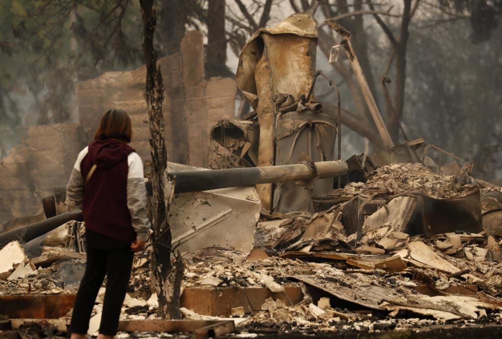 Varios incendios forestales dejan 10 muertos en California