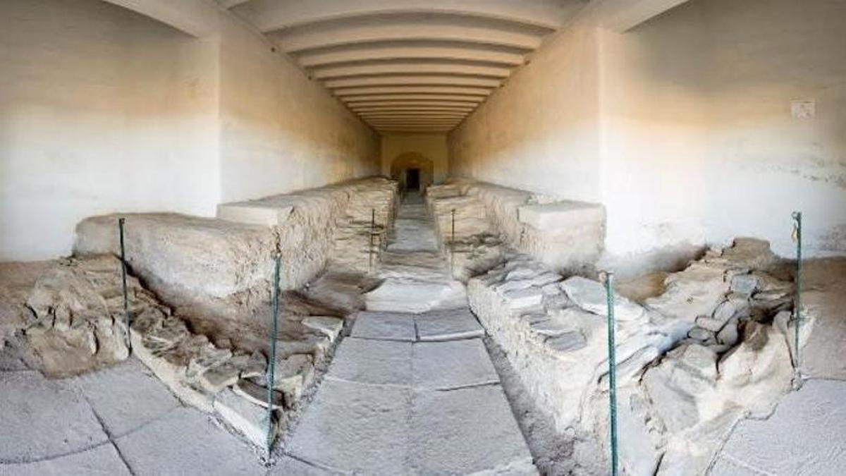 Una muesta del yacimiento arqueológico de Valencina de la Concepción