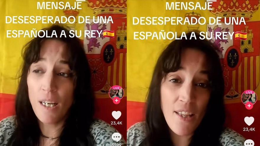 Bea &#039;la legionaria&#039;, indignada con el rey Felipe VI: &quot;Los huevos de los Borbones con usted se han perdido&quot;