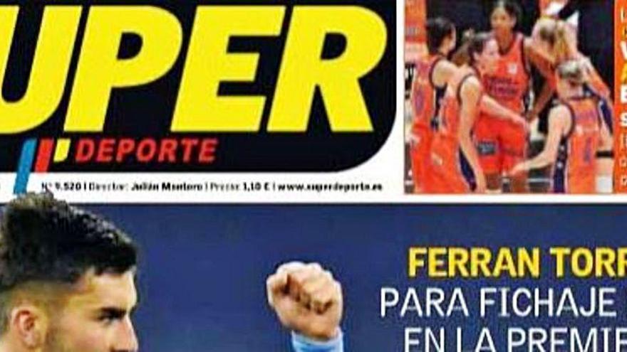 Esta es la portada de SUPER de este jueves