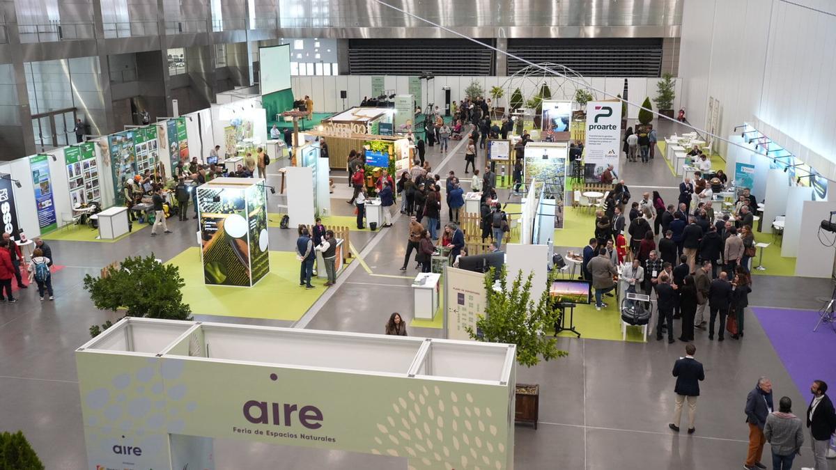 La muestra Expo Aire se celebra en el Centro de Exposiciones, Ferias y Convenciones de Córdoba.