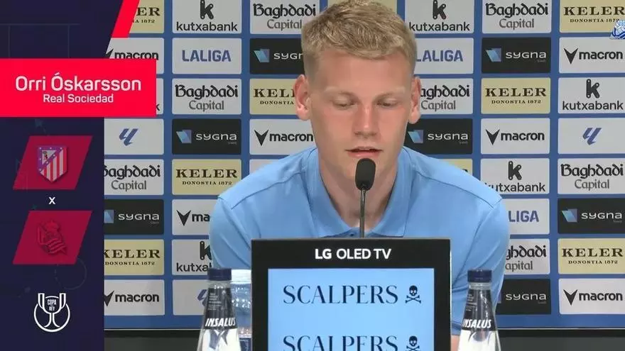 Óskarsson: "Mi sensación ahora mismo es que, cada vez que tengo una oportunidad, puedo marcar"