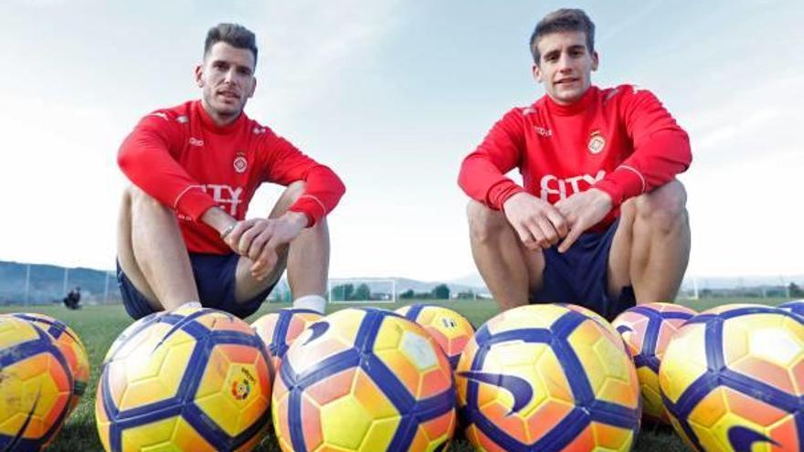 Pedro Alcalá i Pere Pons són els dos jugadors amb més minuts durant la primera volta de la lliga amb el Girona.
