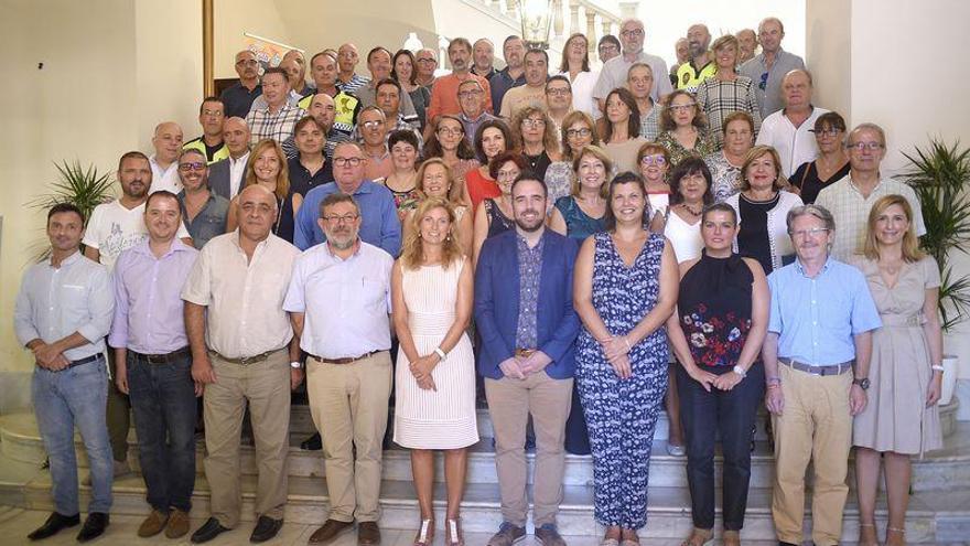 Castellón homenajea a sus funcionarios veteranos