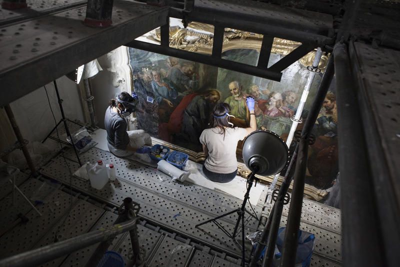 Restauración de la Capilla de la Comunión de San Nicolás