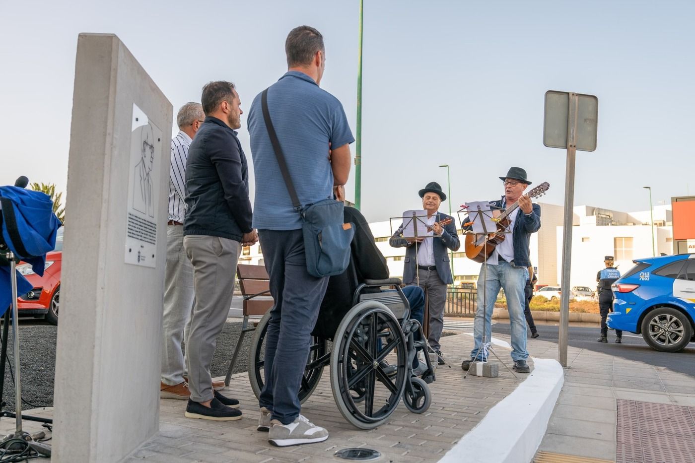 Homenaje a Óscar Torres con una plazoleta en Argana Baja, en Arrecife