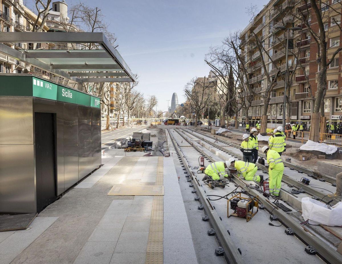 Les grans obres de BCN que pengen del pressupost Les grans obres de BCN que pengen del pressupost