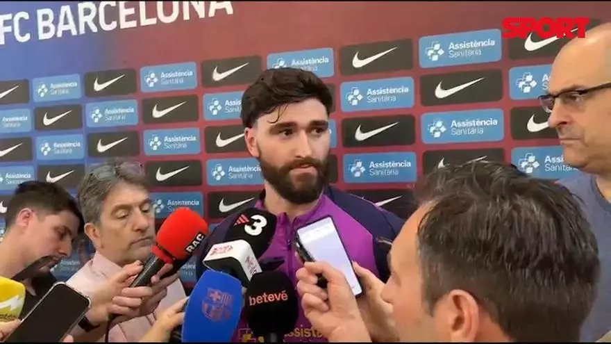 Ludovic Fàbregas: "Lo que nos da tranquilidad es la temporada que estamos haciendo"