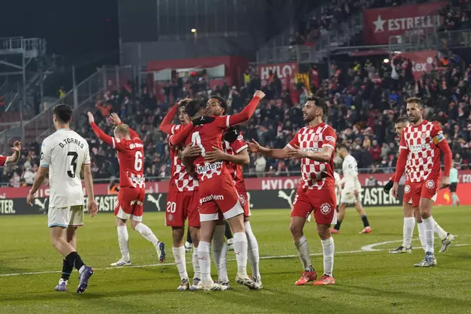 Les imatges del Girona - Valladolid