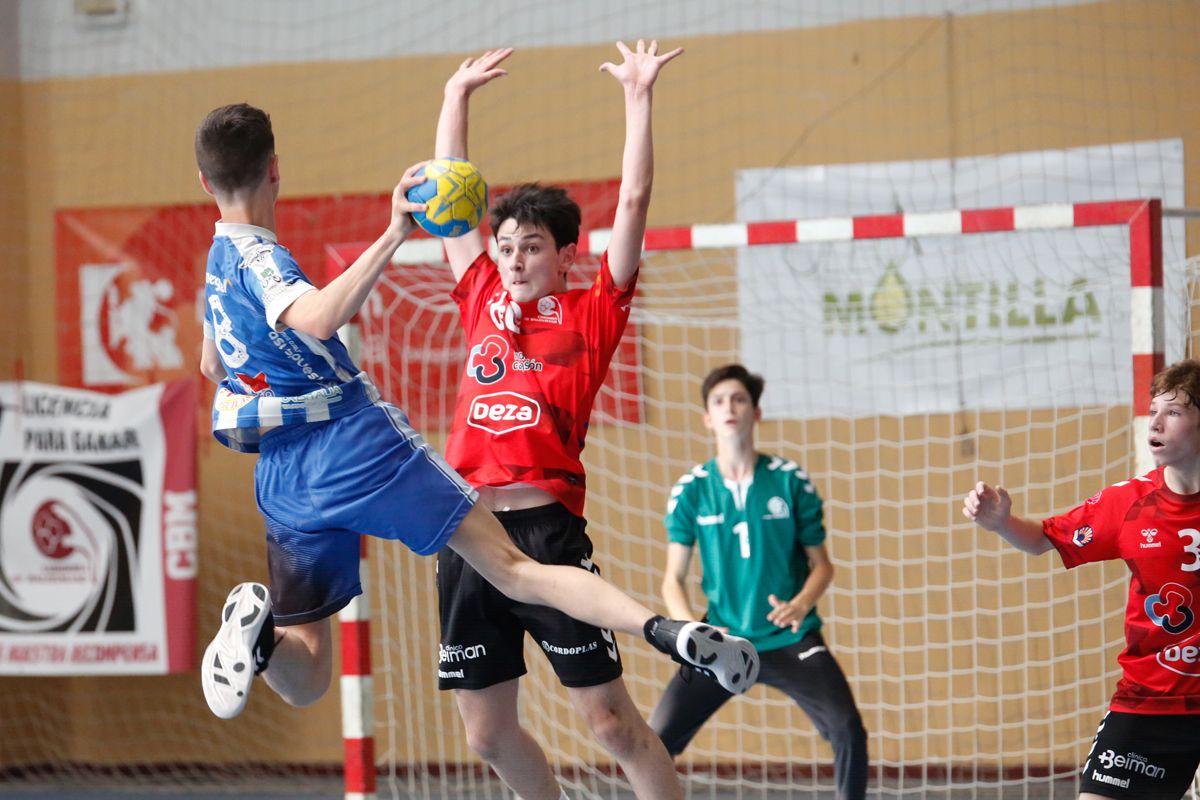 El Cajasur vende al Águilas en la fase internacional infantil de balonmano