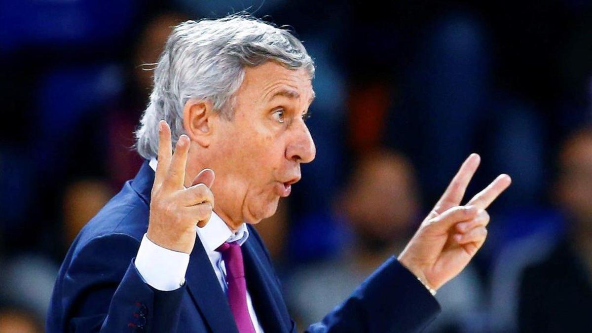 Pesic, durante el partido ante el ASVEL