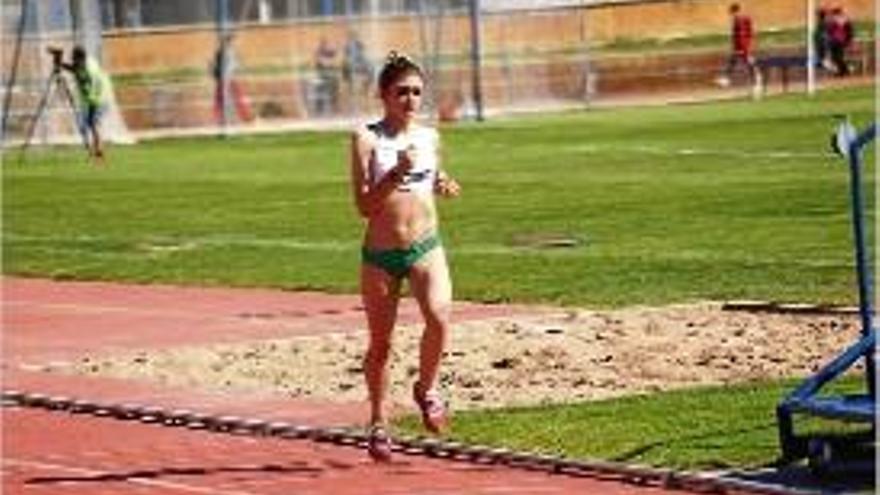 Anna Quílez, corredora del Club Atletisme Lloret la Selva.