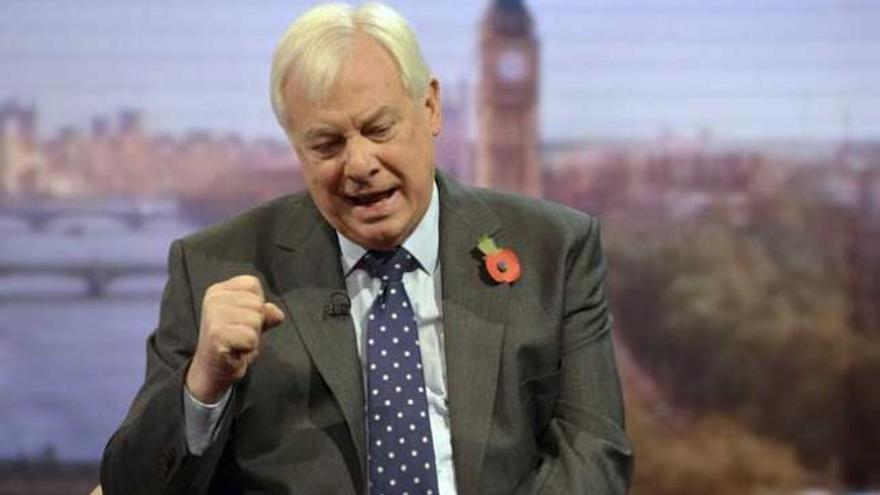 Chris Patten, presidente de la BBC