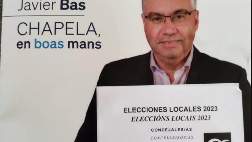 Los vecinos de Chapela reciben papeletas para votar al PP de Vilagarcía