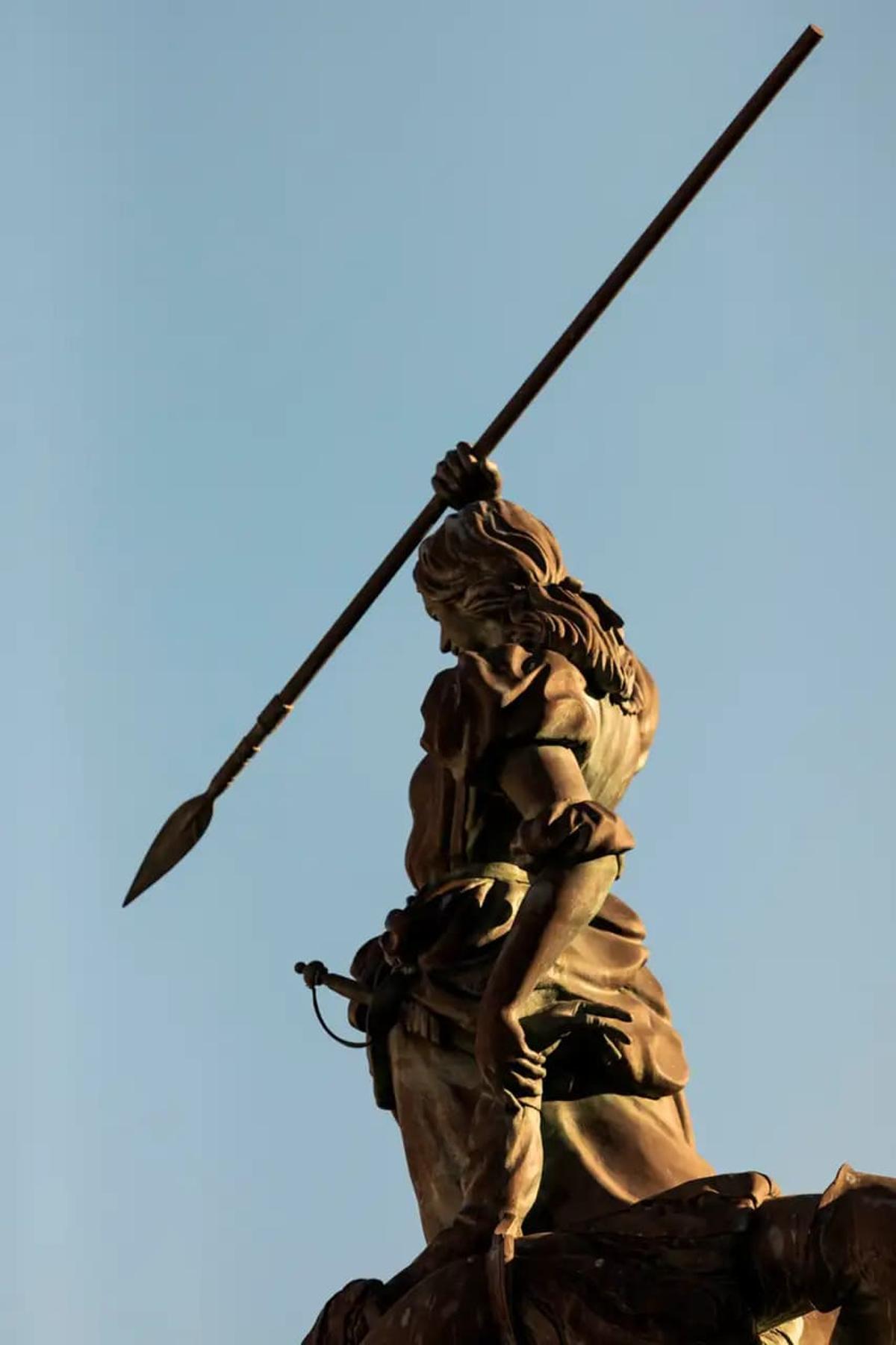 Estatua de María Pita en A Coruña.