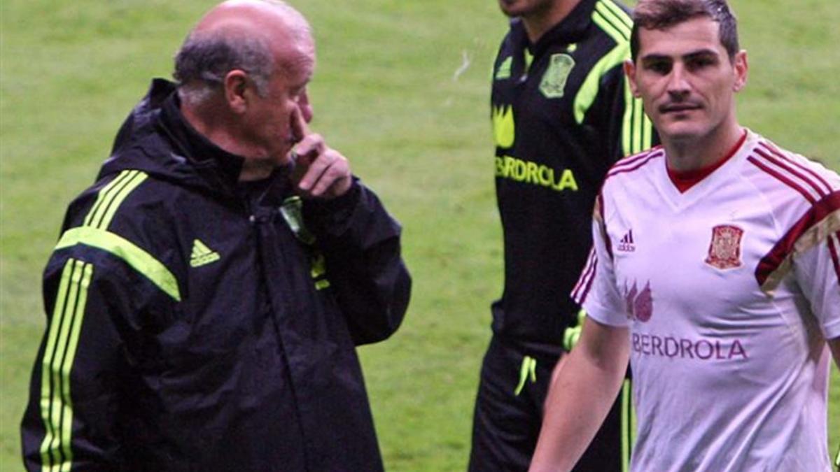 La relación entre Del Bosque y Casillas se ha roto