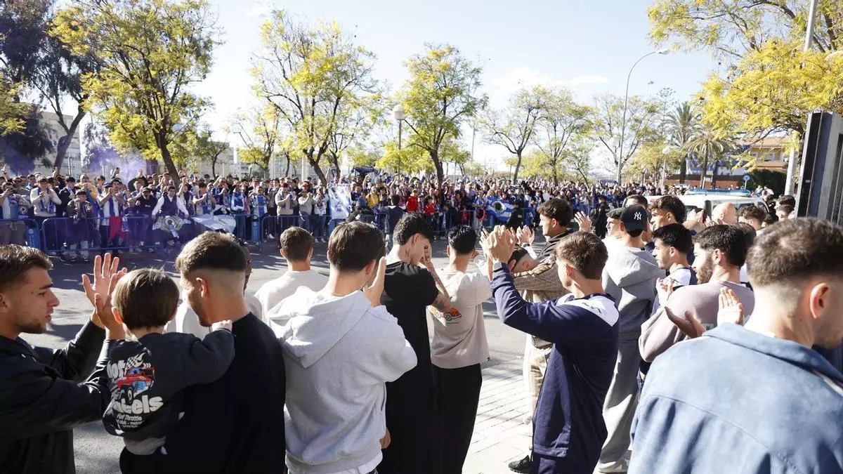 Energía blanquiazul para el Hércules antes del clásico con el Real Murcia