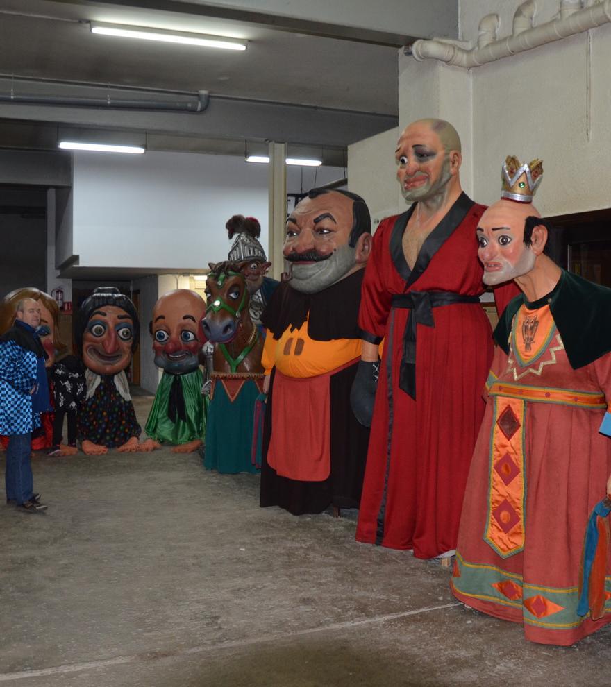 Els gegants del Carnaval de Solsona estrenaran enguany un nou local