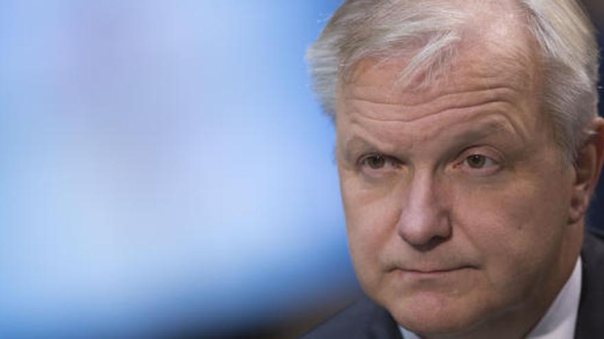 El vicepresidente de la CE, Olli Rehn.