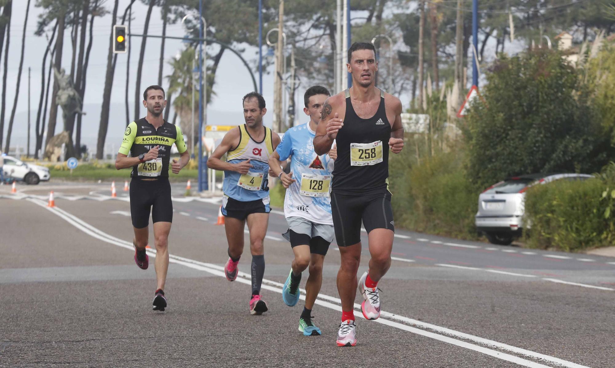 Saad Slimani y Esther Valiño conquistan la Medio Maratón de Vigo