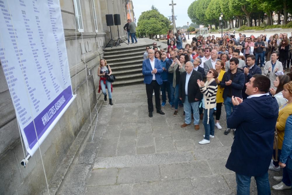 Violencia machista en Galicia | Un clamor de mil nombres en Pontevedra