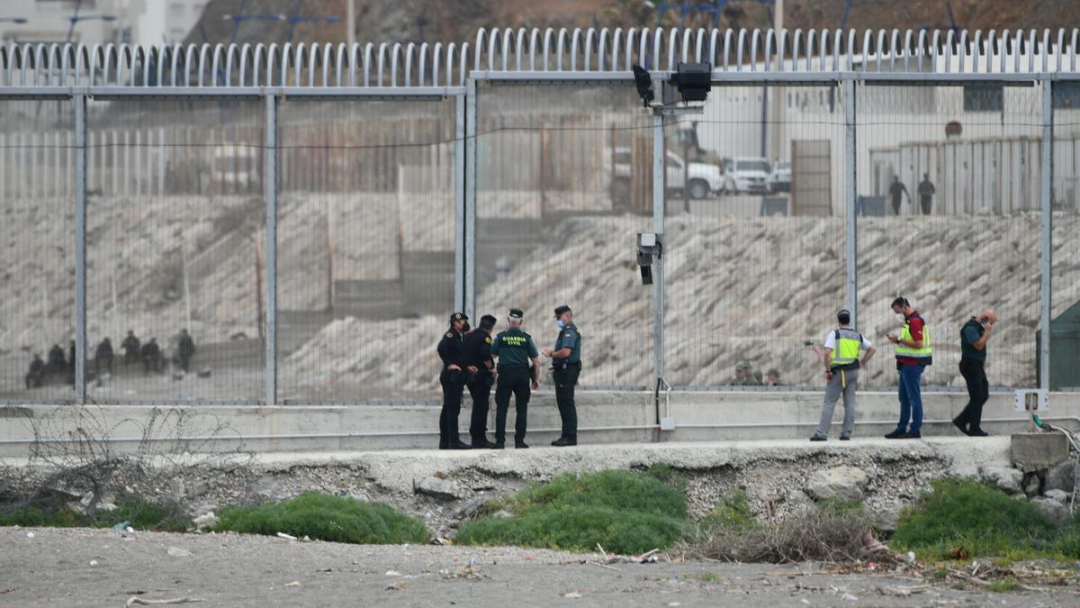 En Ceuta se activan las alarmas ante una posible nueva entrada de migrantes marroquíes