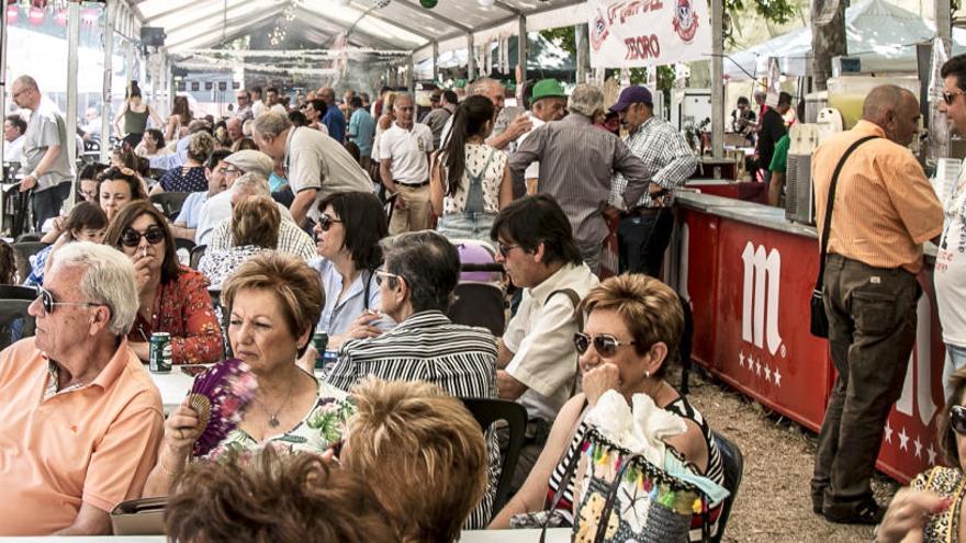 Imagen de la Feria Andaluza en las Aulas Verdes
