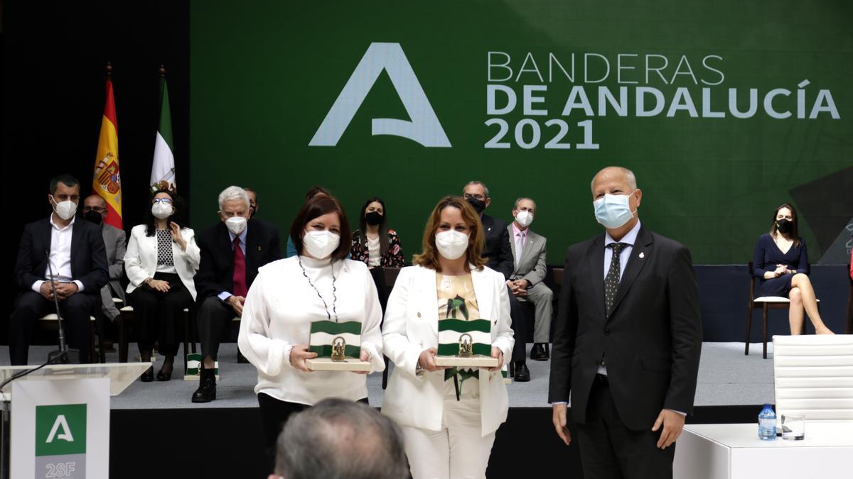 Entrega de los premios por el Día de Andalucía en Málaga