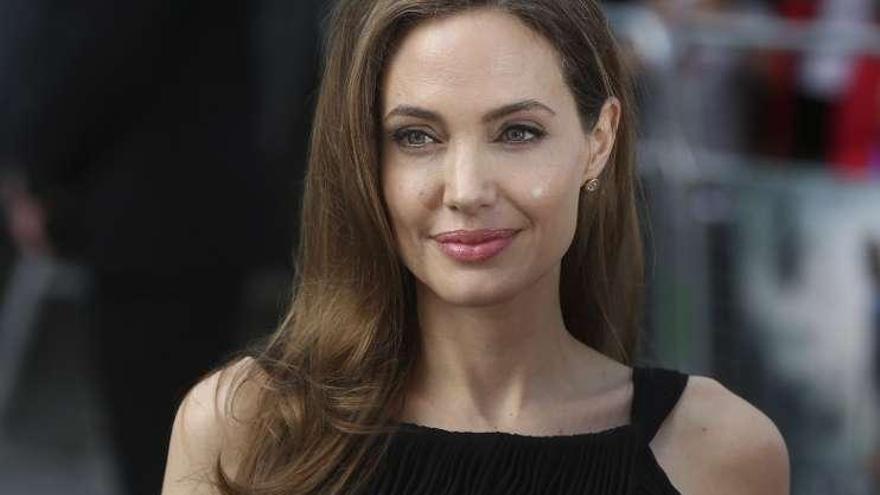 La actriz Angelina Jolie.