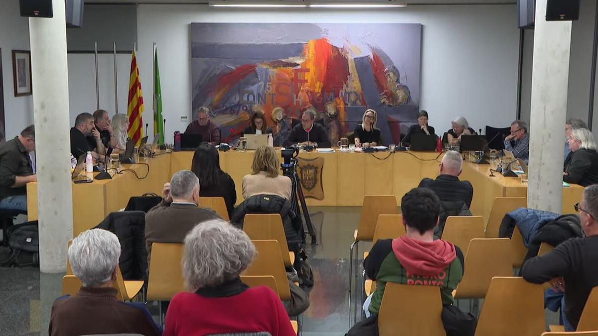 Ple municipal de desembre a Sant Fruitós de Bages
