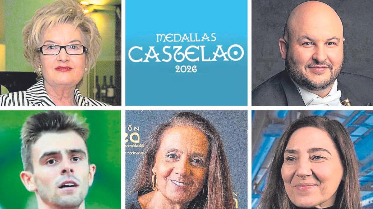 María Barallobre, Emilio Batallán, Adrián Ben, Charo Barca y Mar Capeáns, premiados con las Medallas Castelao 2026