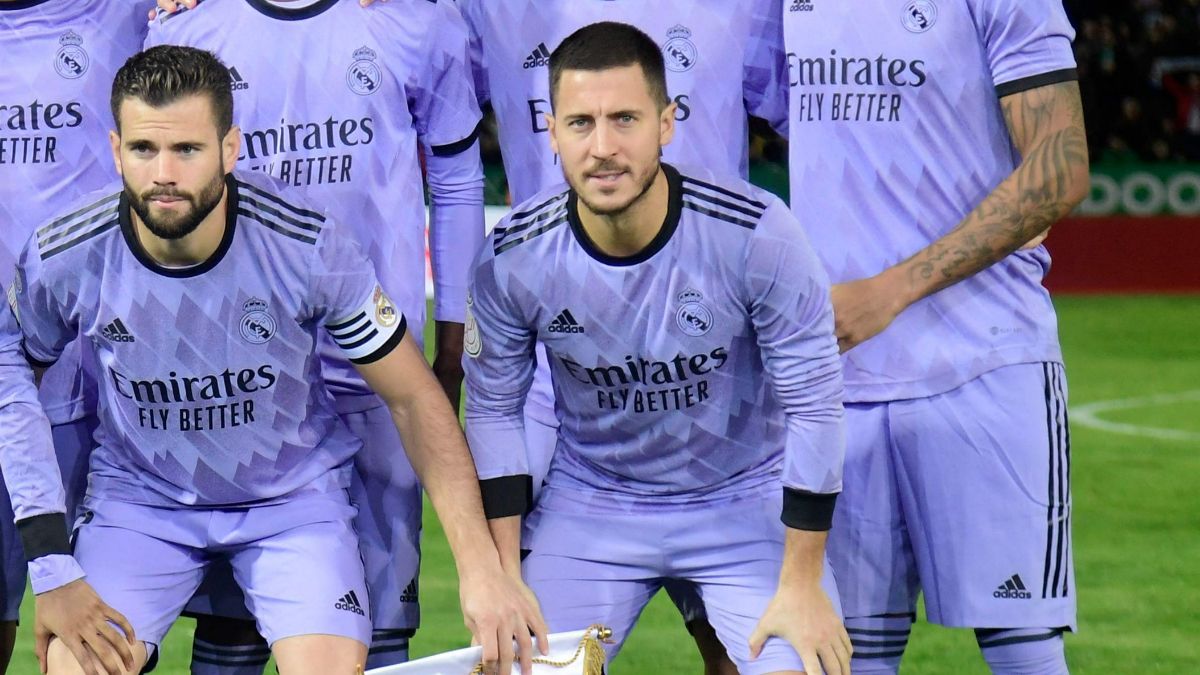 Hazard fue titular en la Copa del Rey