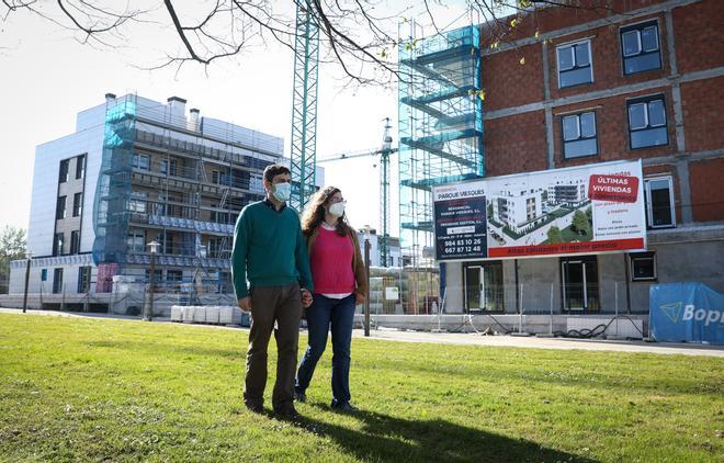 Los vecinos de Viesques que disfrutan de la zona más cara de Asturias