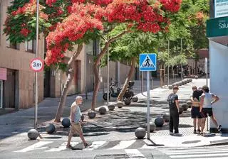 El callejón Bouza de Santa Cruz permanecerá cerrado tres semanas por obras de asfaltado