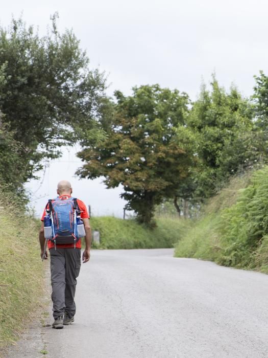 Peregrinos del Camino De Santiago, primer tramo de