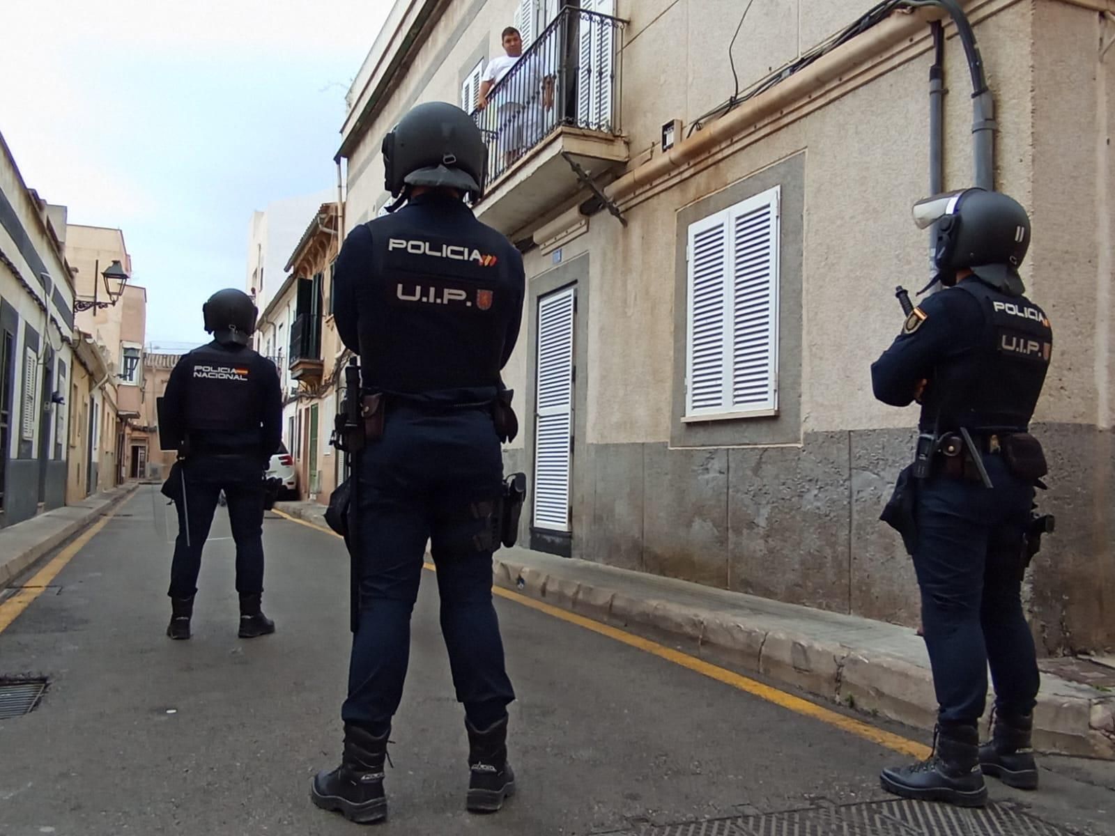 La redada antidroga en la Soledat, en imágenes